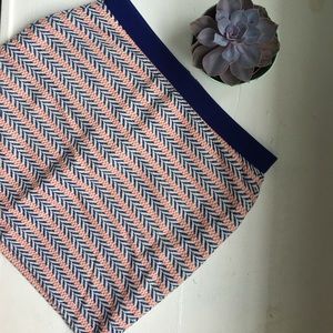 EUC GAP skirt blue, white and orange