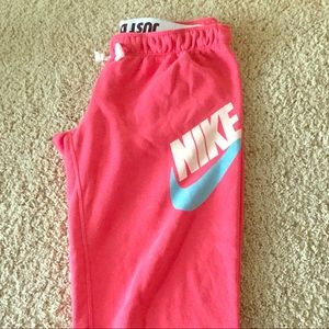 Nike Scrunch Pink sweatpants