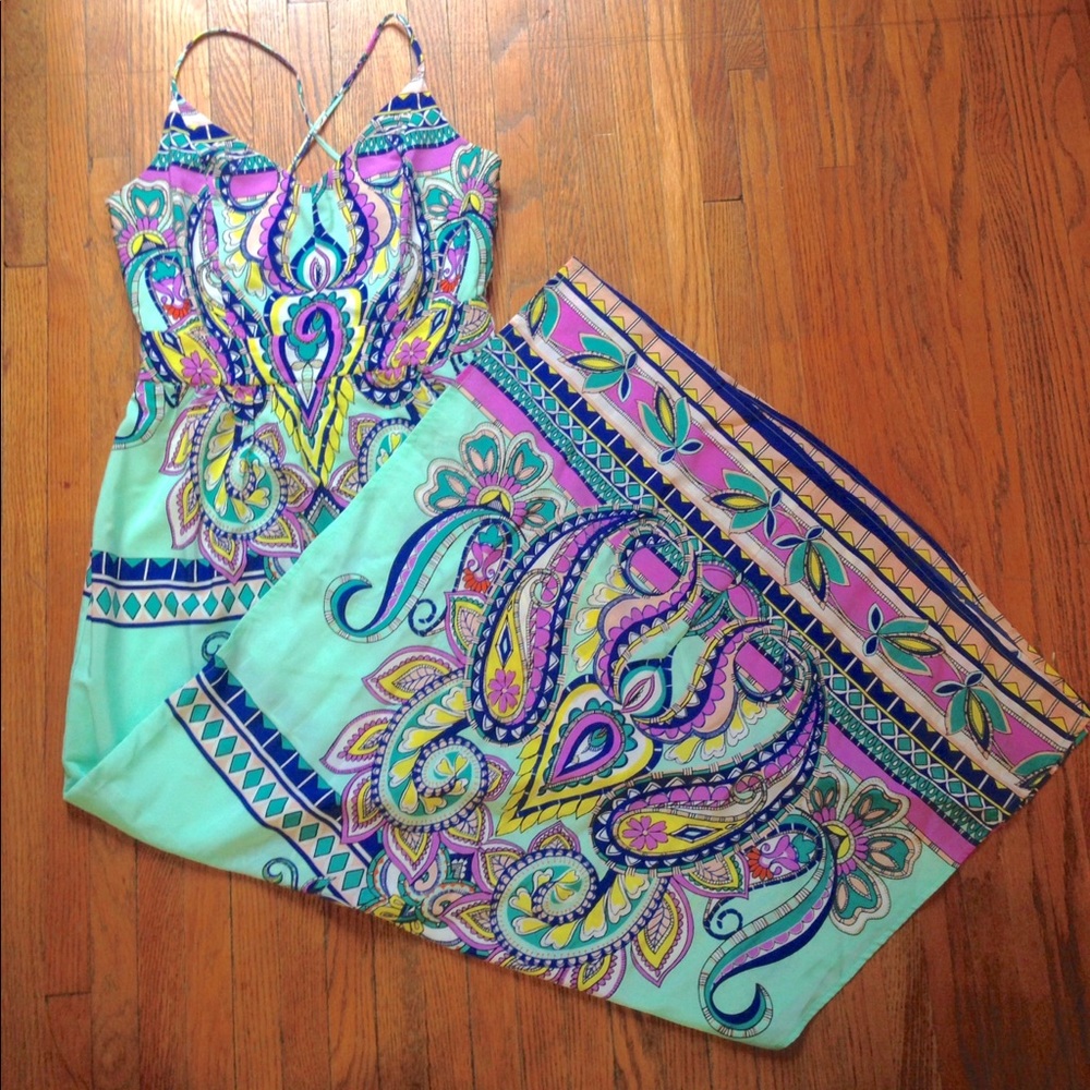 BEAUTIFUL patterned maxi dress