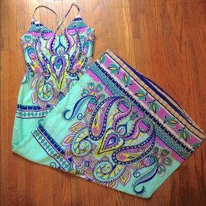 BEAUTIFUL patterned maxi dress