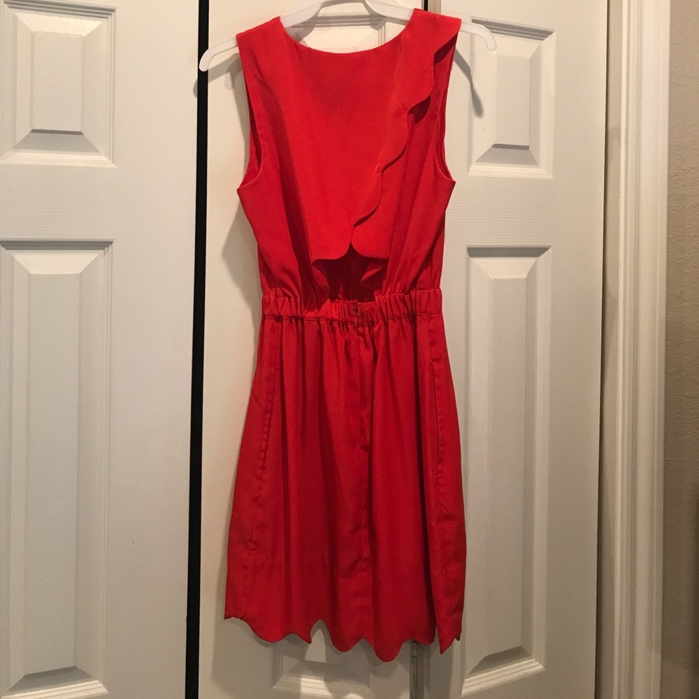 Red dress