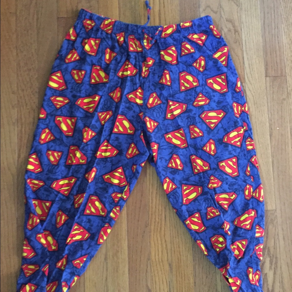 Men's Superman PJ pants