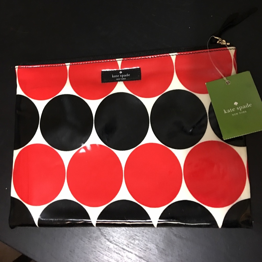 Kate Spade Large pouch make up bag