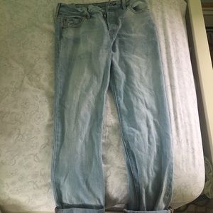Levi's 501 Boyfriend Jeans (Distressed)