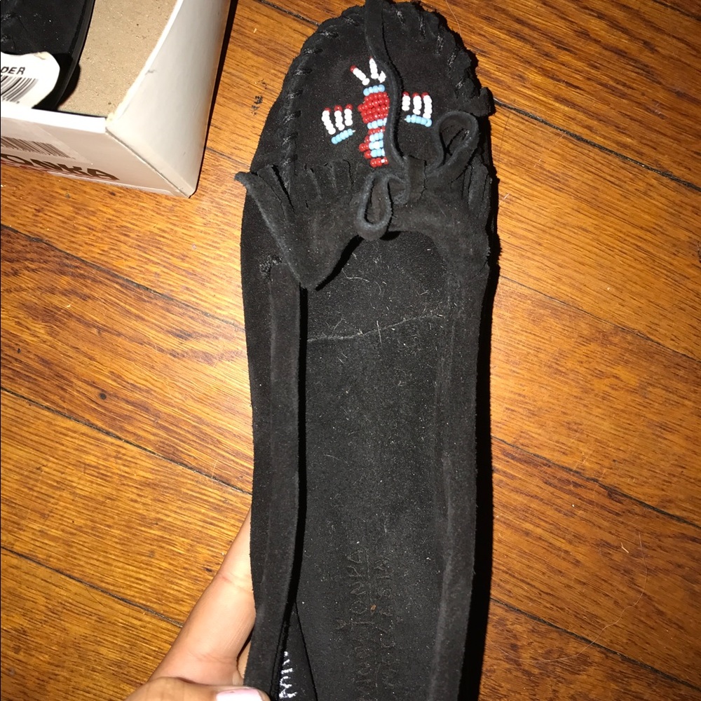 Black Moccasins; just trying to get rid of them!