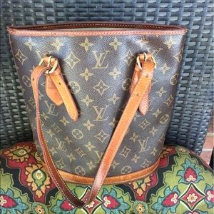 Authentic small Louis Vuitton tote
