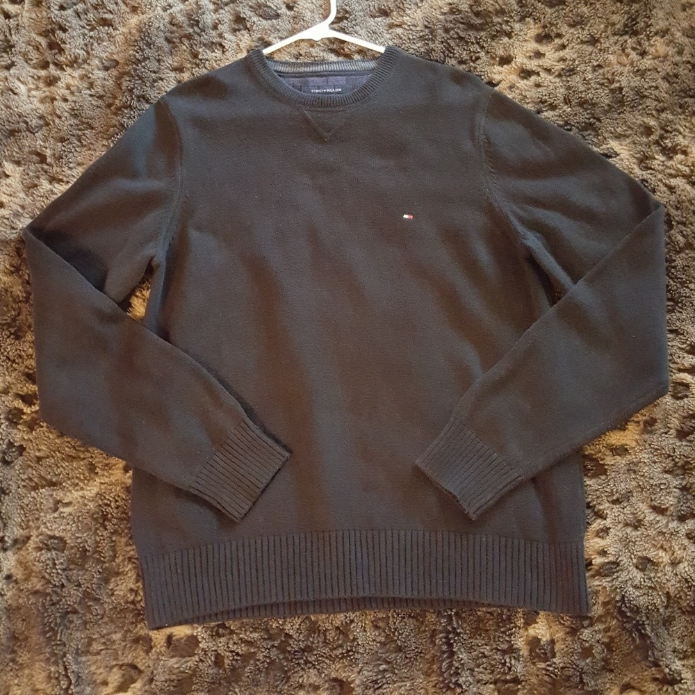 TOMMY HILFIGER Vintage men's M crew neck sweater