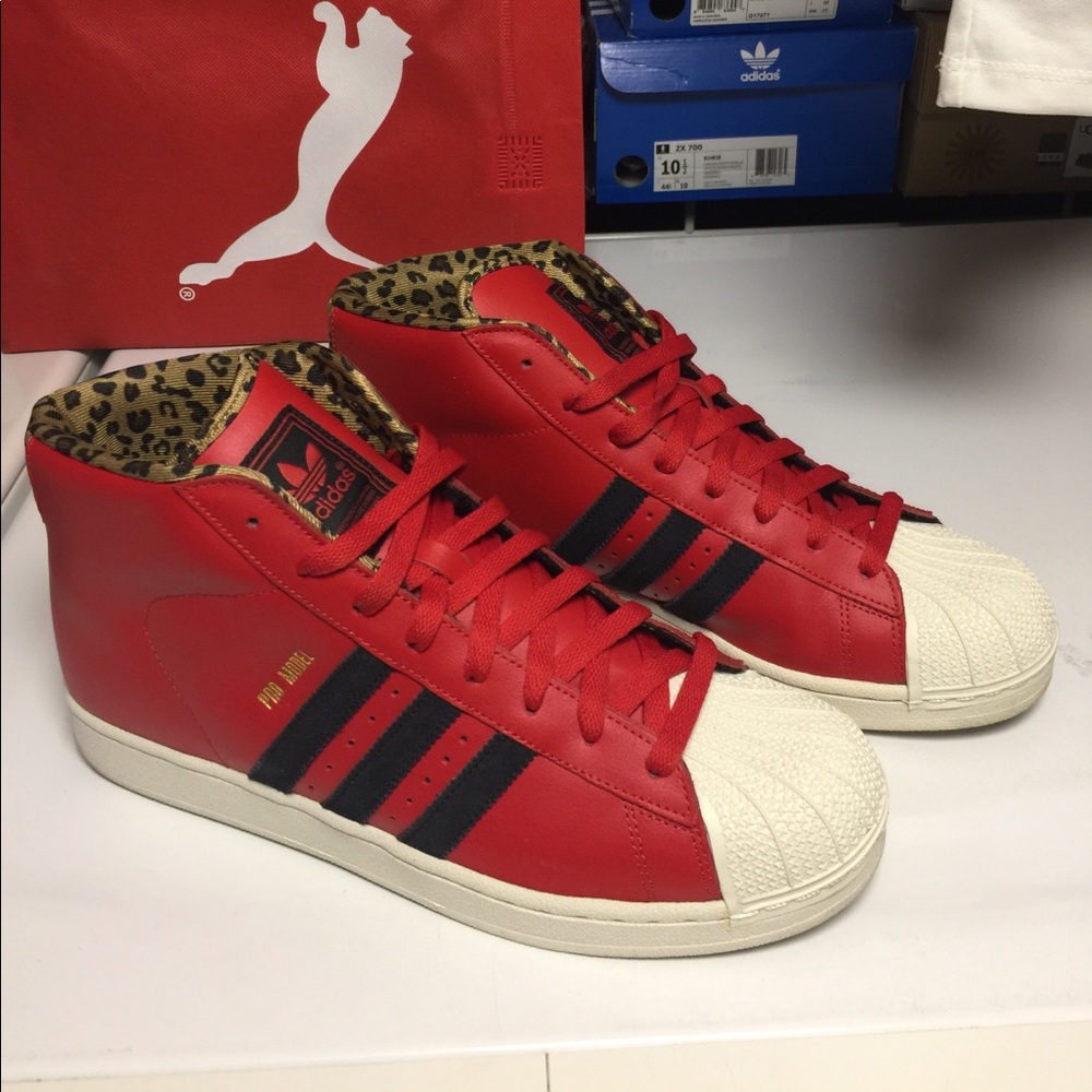 Adidas Pro Model Leopard print sneakers d74392