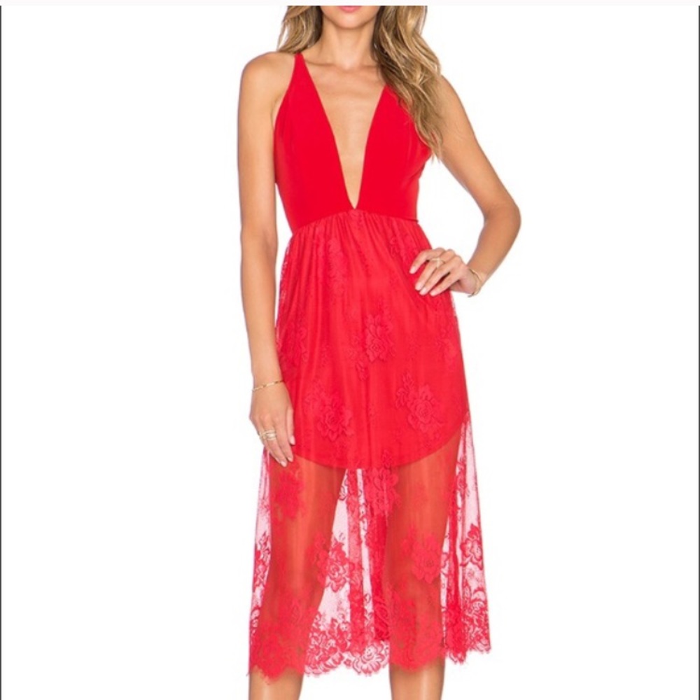 NBD Revolve Falling in Love dress