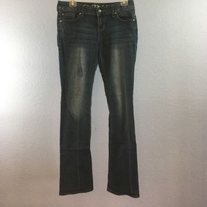 Express Stella barely boot cut jeans