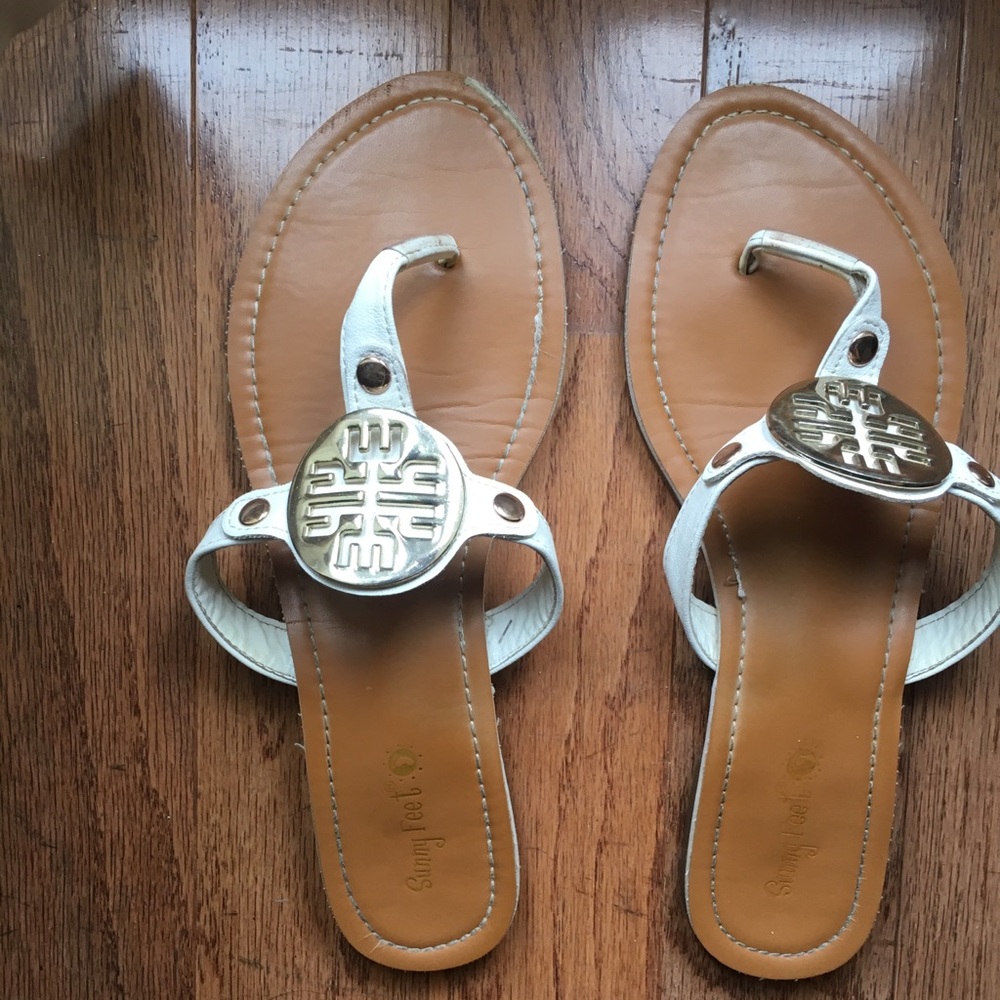 White Sandals