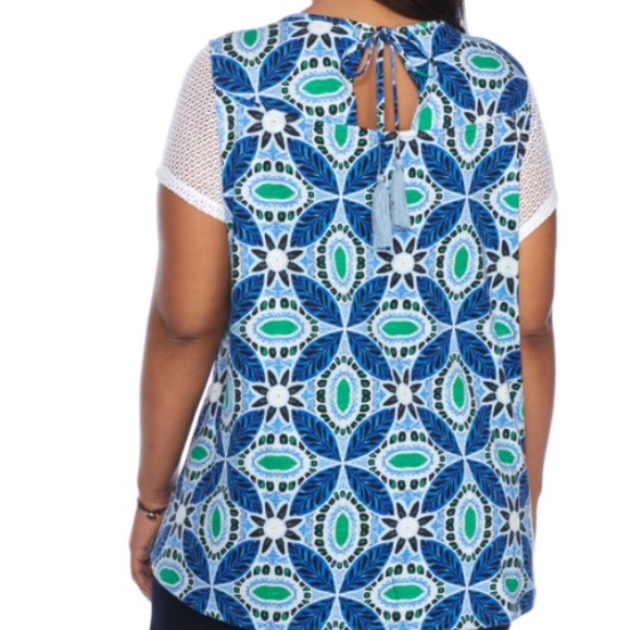 New Directions tassel tie top - Picture 7 of 7