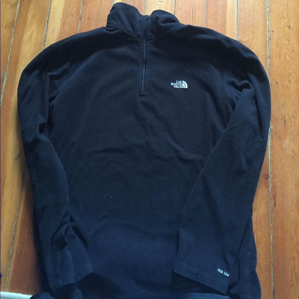 North face fleece quarter zip