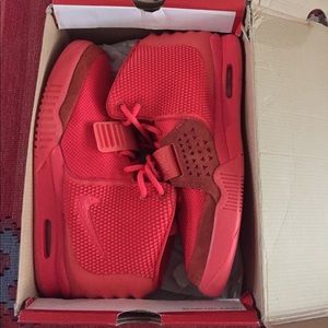 Nike Red Octobers. Kanye. YEEZY.
