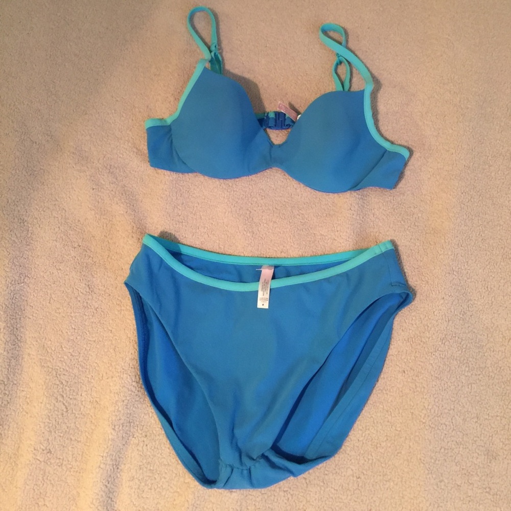 Victoria's Secret blue bikini set