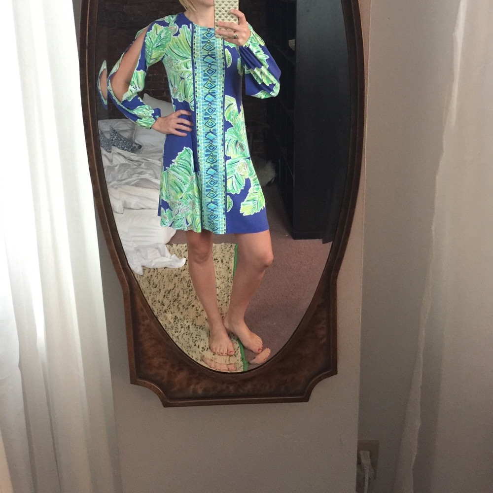 Lilly Pulitzer Long Sleeve Printed Dress