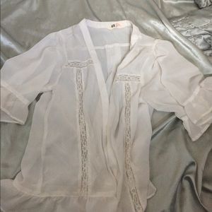 H&M lace cardigan