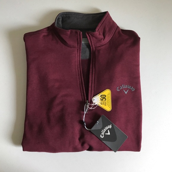 Callaway Golf Men's Half-Zip Pullover Sweatshirt - Picture 2 of 7