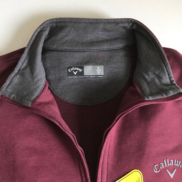 Callaway Golf Men's Half-Zip Pullover Sweatshirt - Picture 3 of 7