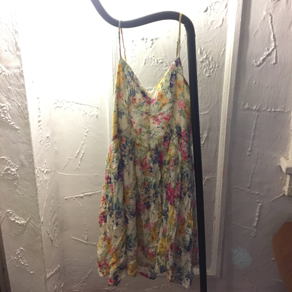 Beautiful off white floral sundress