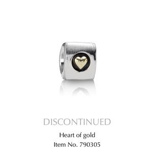 Pandora Heart of Gold Charm