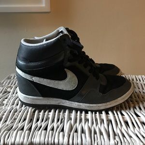 Nike wedged sneakers