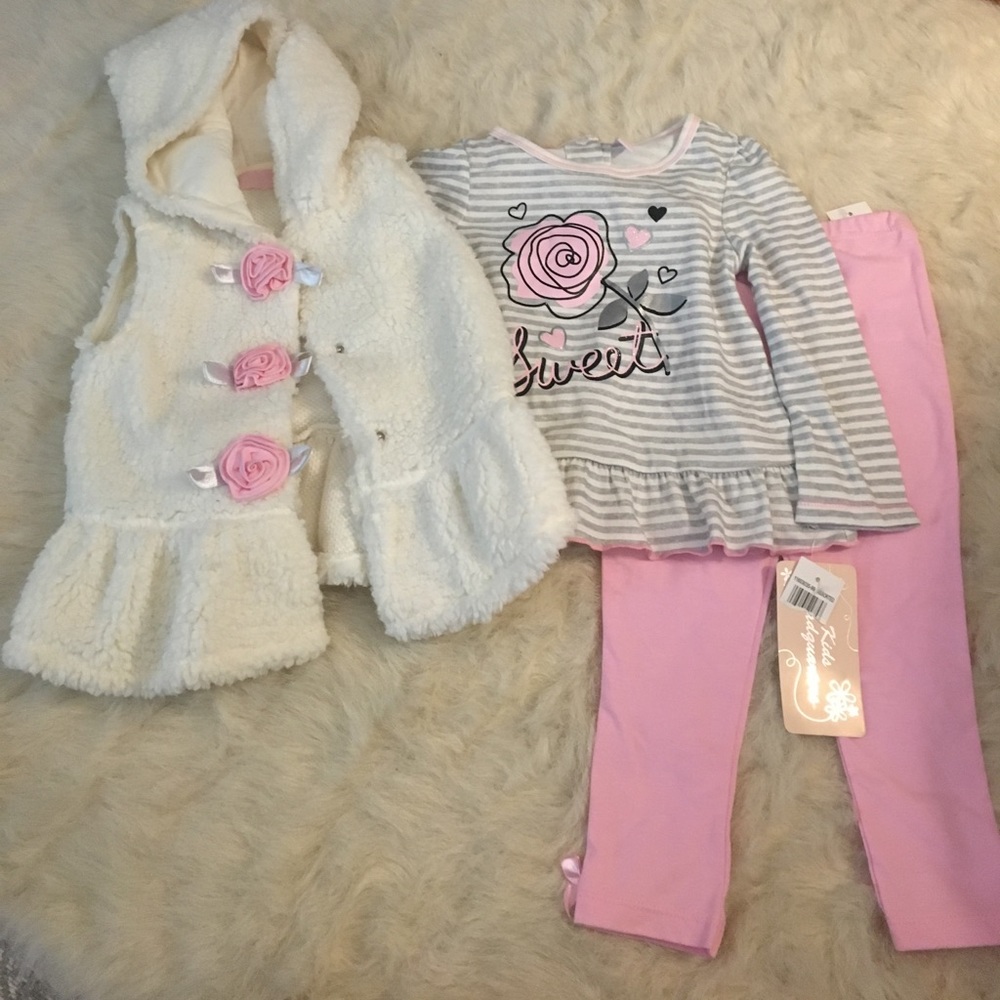 NWT Kids Headquarters 3pc Set, 24 months