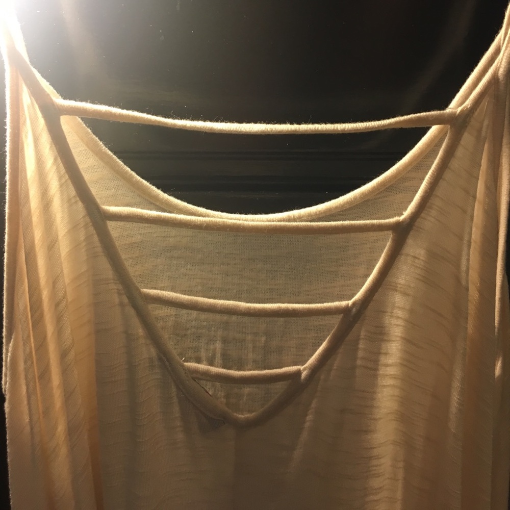 Cream Tank Top - Picture 2 of 2