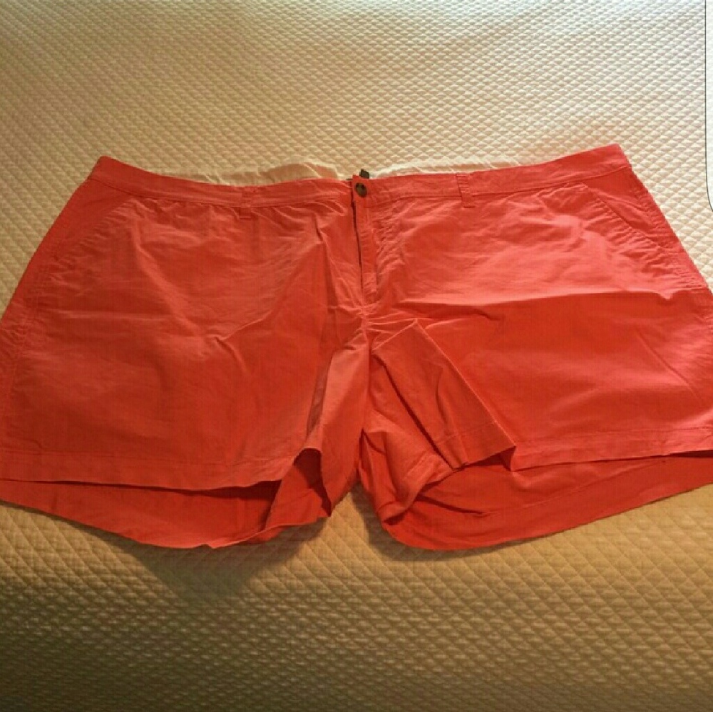 Coral shorts - perfect for summer