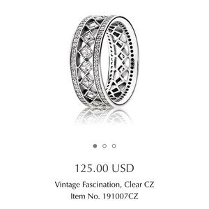 Pandora Vintage Fascination Ring
