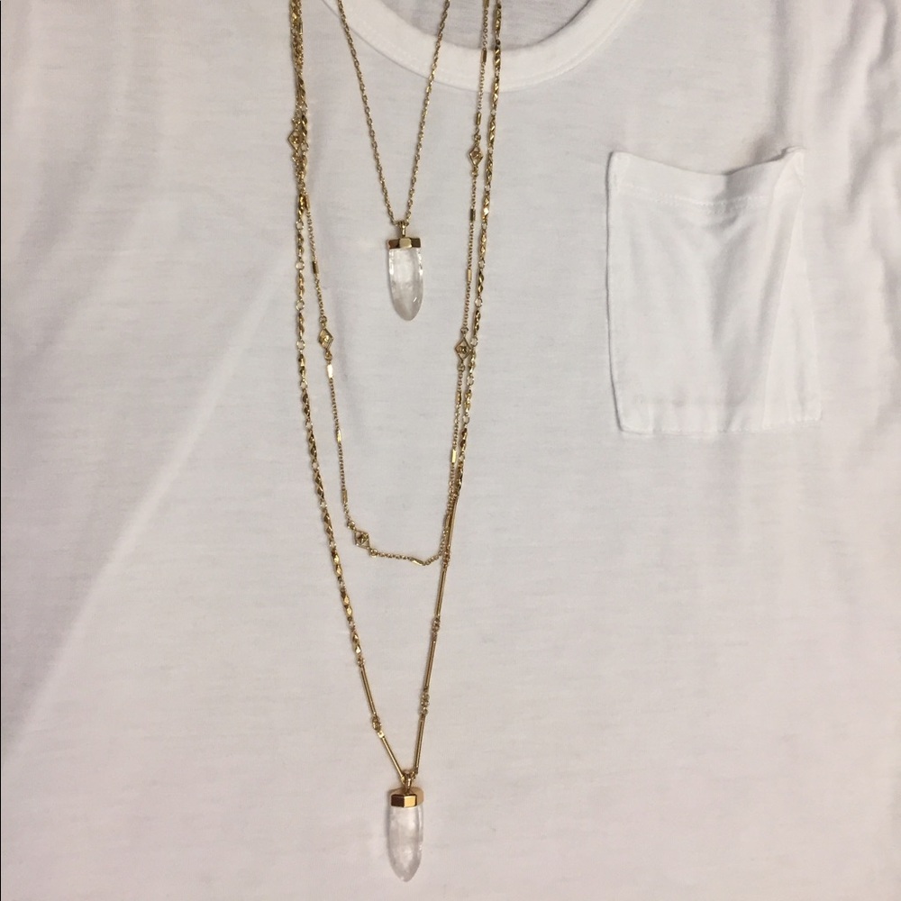 Stella & Dot Aria Pendant Necklace