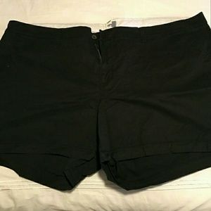 Black shorts- perfect for summer