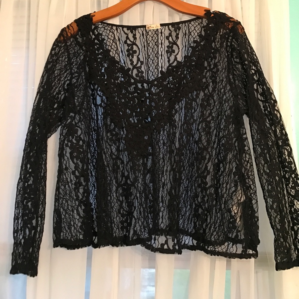Hollister lace top