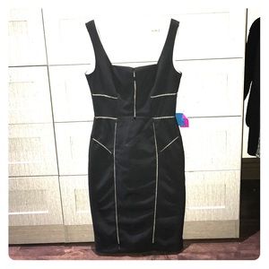 Black cocktail dress