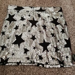 Forever 21 sequin mini skirt