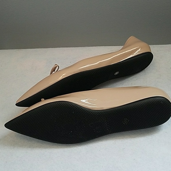 **SOLD**Prada Leather Skimmer Flats - Picture 2 of 6