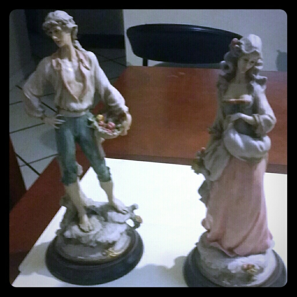 Porcelain figures from Spain