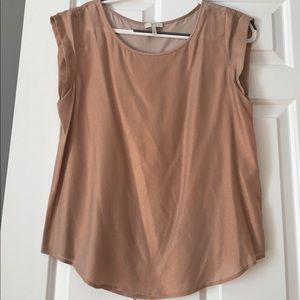Joie rose gold blouse