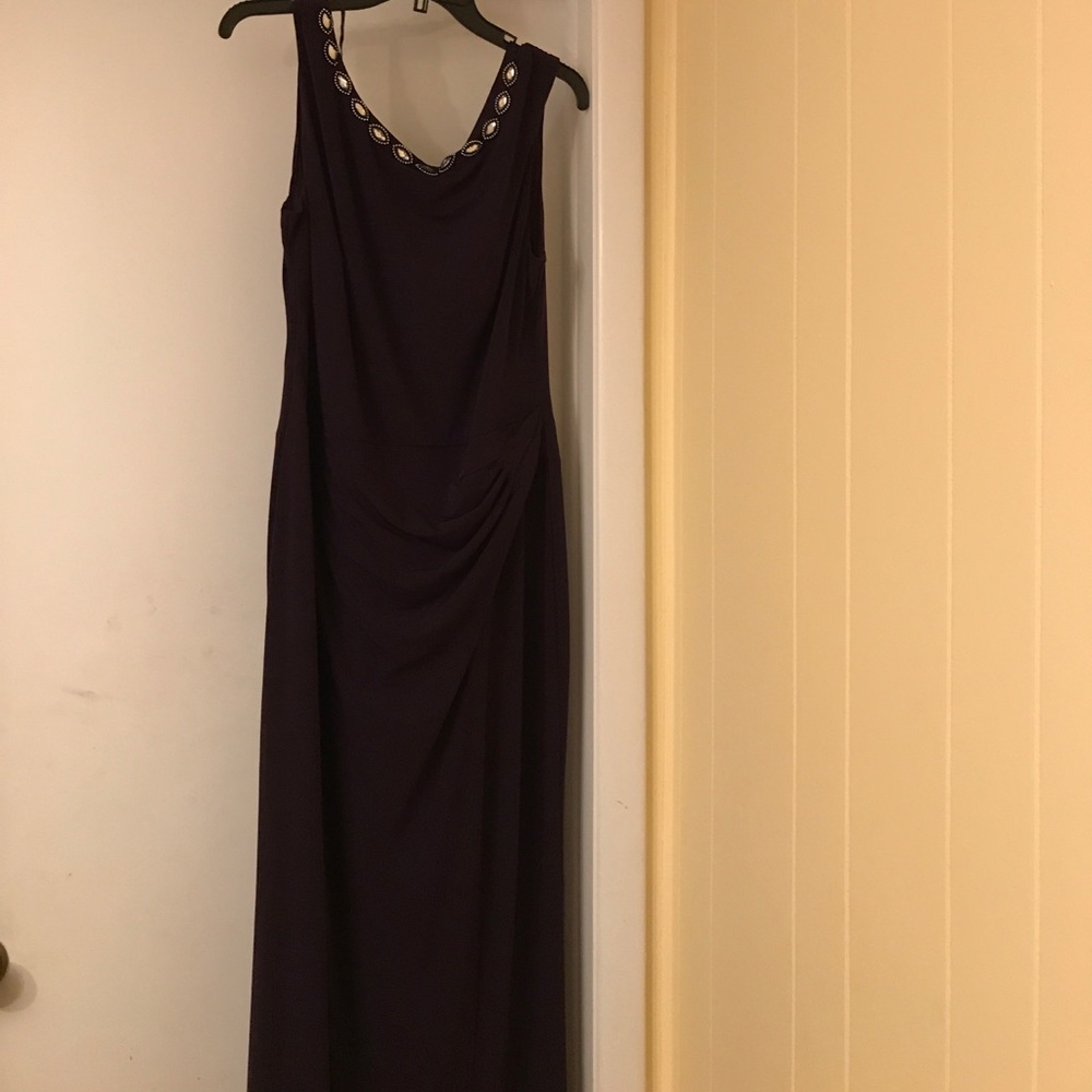 Dark purple Evening dress