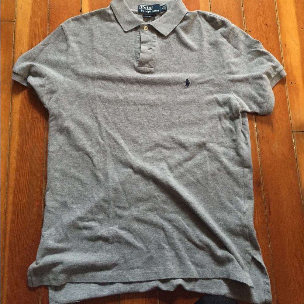 Ralph Lauren gray polo