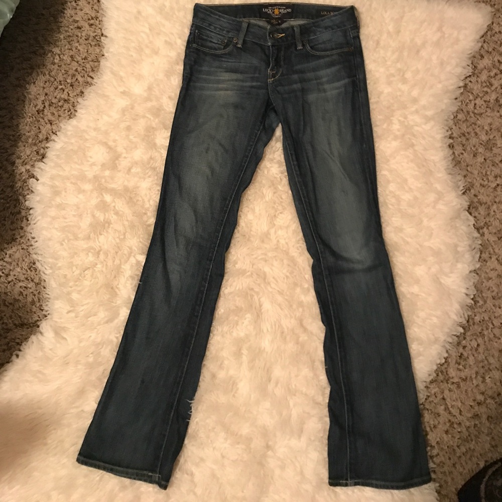 Lucky brand blue jeans