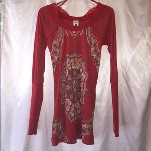 Free People Long sleeve shirt