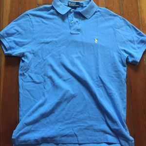 Ralph Lauren light blue polo