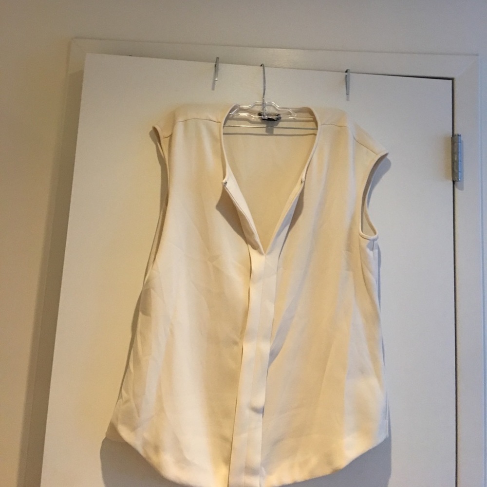 J Crew heavy crepe shell