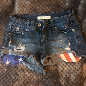 American Flag Distressed Shorts || JULY 4TH 🇺🇸