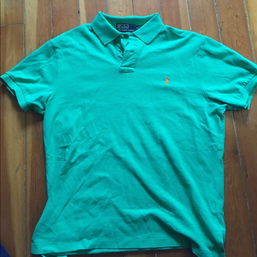 Ralph Lauren green polo