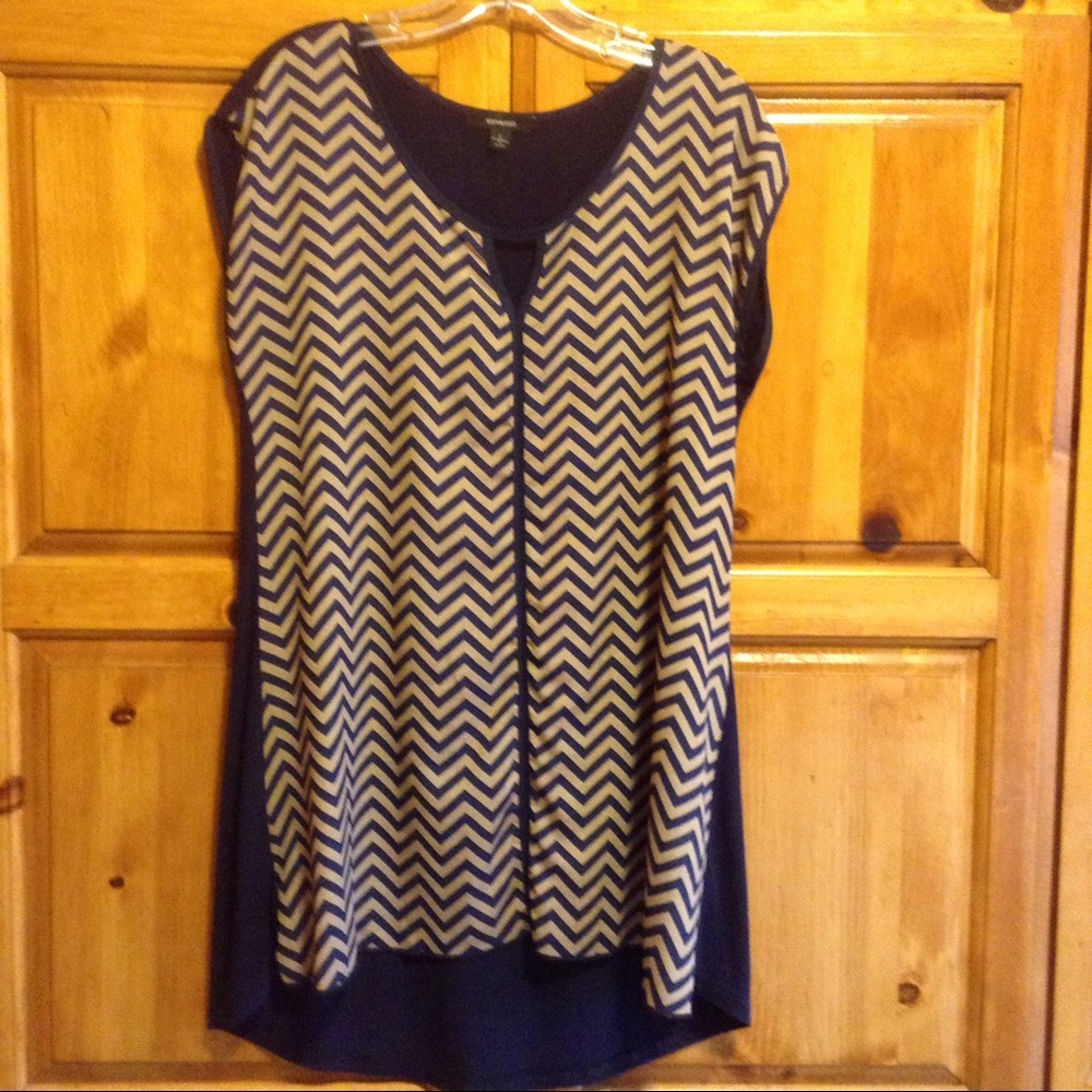 Long tunic blouse top
