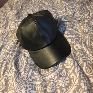 Leather hat