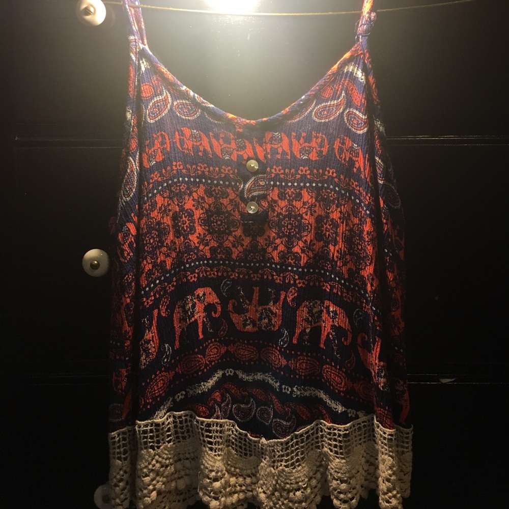 Rue 21 printed tank top