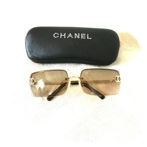 CHANEL Rimless Sunglasses